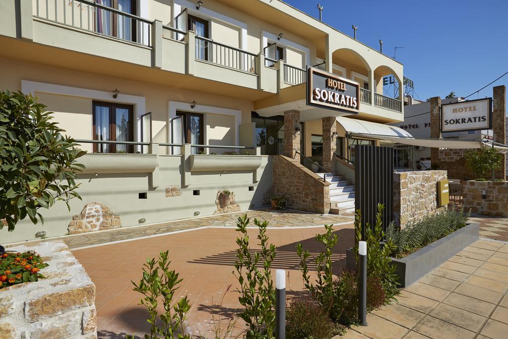 Sokratis Hotel Nea Moudania Extérieur photo