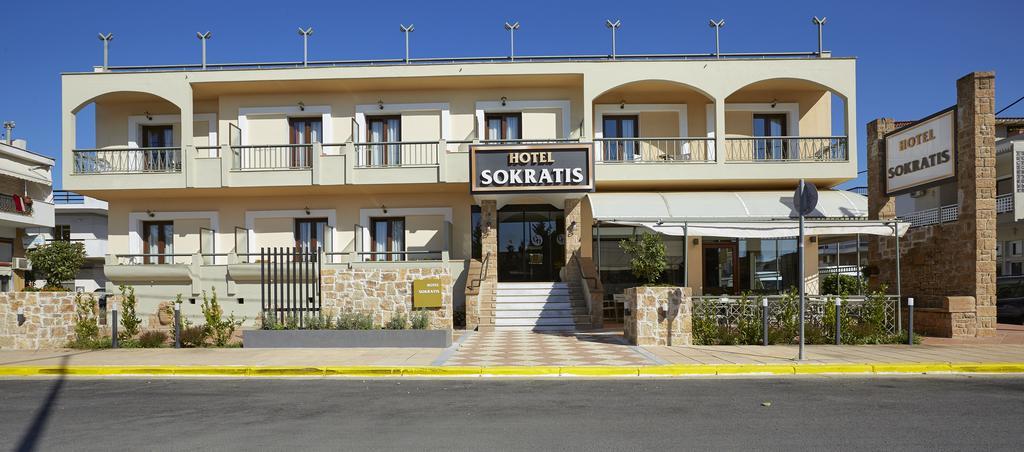 Sokratis Hotel Nea Moudania Extérieur photo